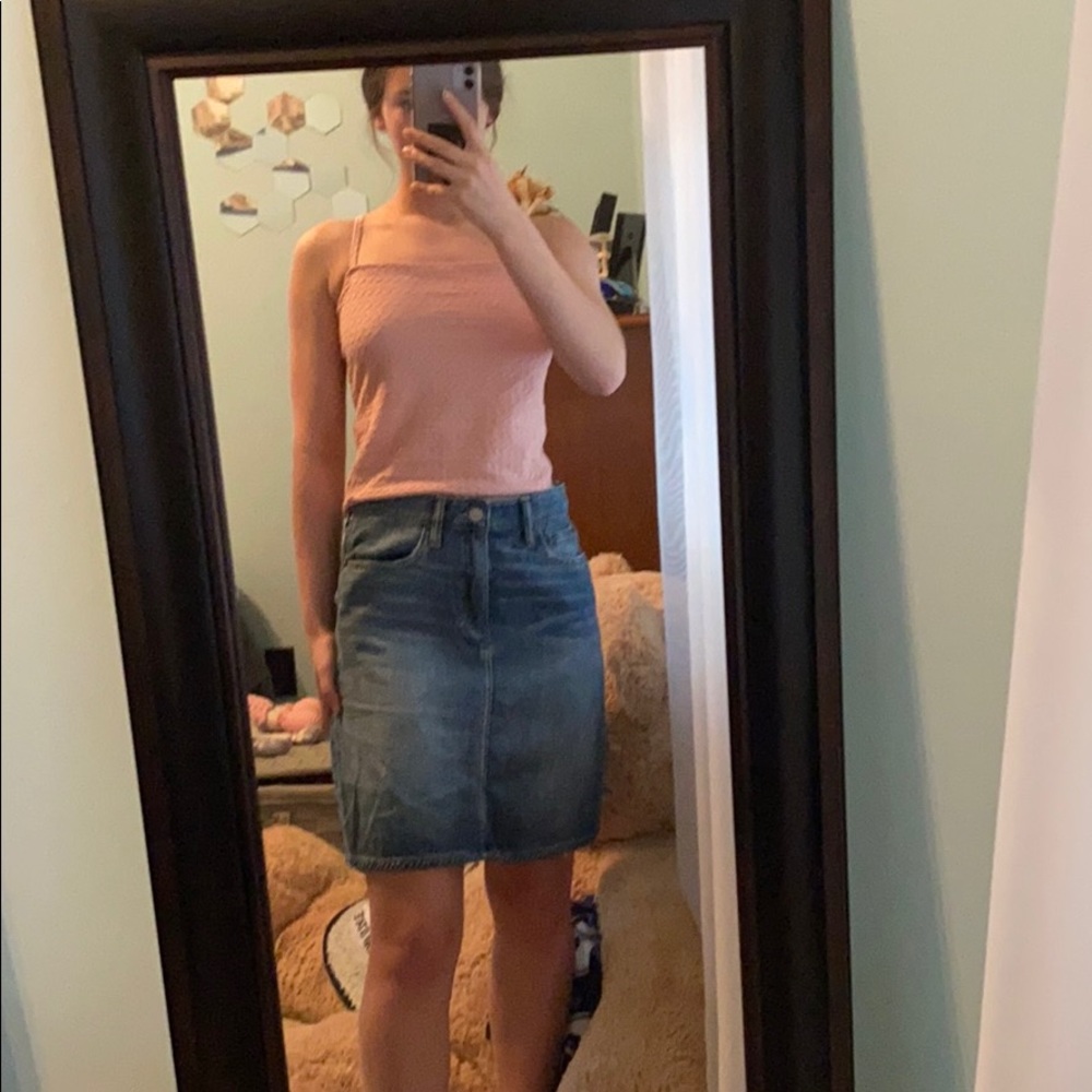 Gap denim skirt